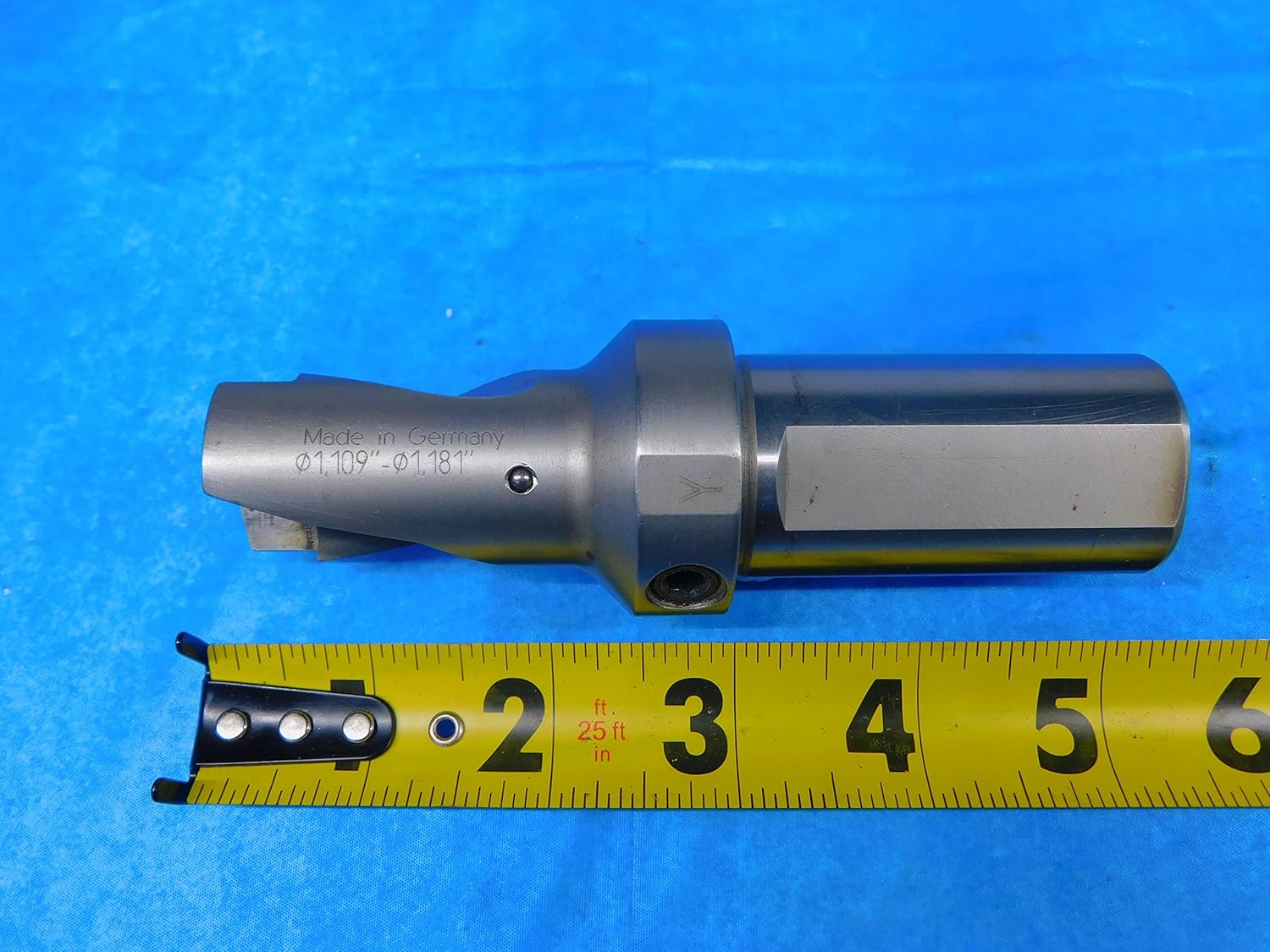 KENNAMETAL 1.109" - 1.181" O.D. COOLANT Replaceable TIP Drill KSEM1103R1SSF125 - AR5079AQ1