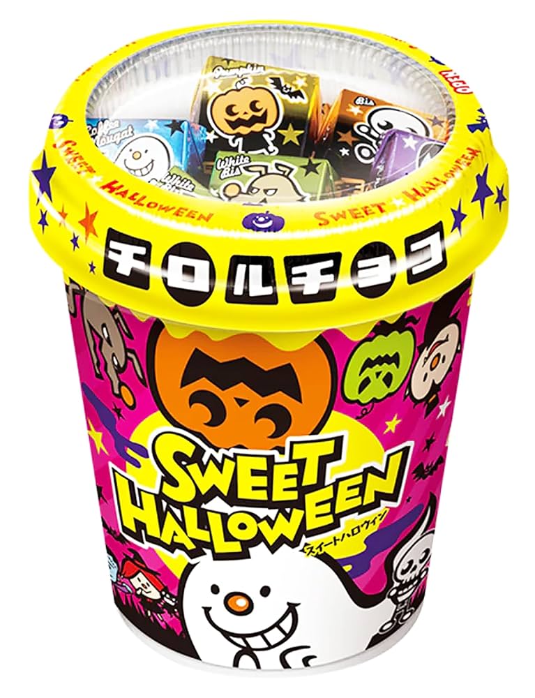 チロル Amazon.co.jp: チロル チロルチョコ ハロウィンカップ 34個×4個
