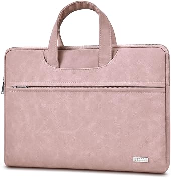 TECOOL 13-13,5 Funda Portatil, 14 Pulgadas Ultrabook Funda Ordenador  Protectora Maletín Bolsa Cuero para 2010-2021 MacBook Air 13 / Macbook Pro  13 14, 13,5\