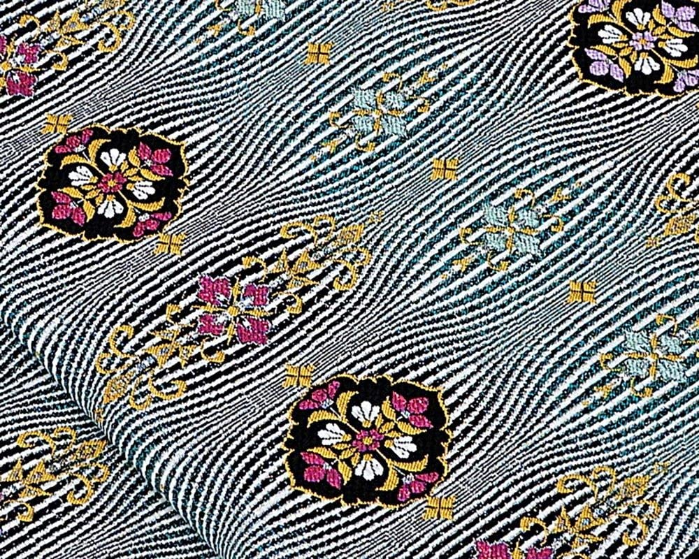 Amazon.co.jp: 袋帯 仕立済 正絹 西陣 帯匠山下謹製 波衣 綴れ袋帯