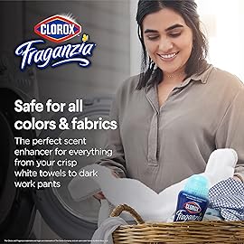 Clorox Fraganzia Laundry Scent Booster Crystals in Ocean Scent - Scented In-Wash Freshener Beads for Fresh, Clean, Great Smelling Clothes and Linens, 18 Oz - 2 Pack