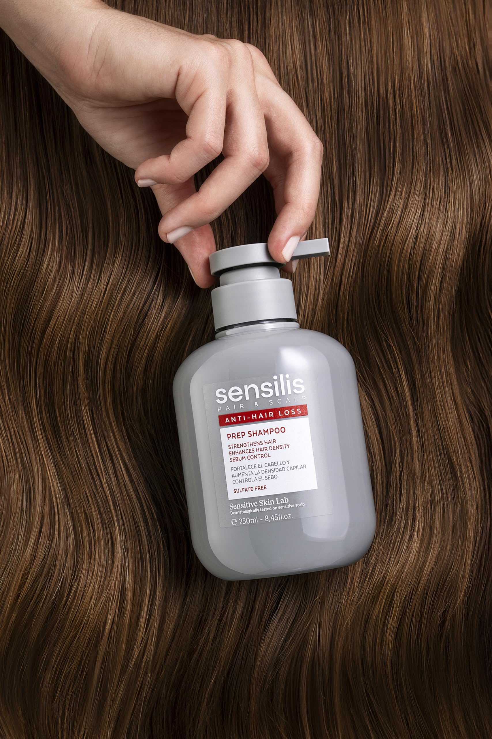 Sensilis Champú Exfoliante Sin Sulfatos Ácido Glicólico Niacinamida Pantenol 250 ml