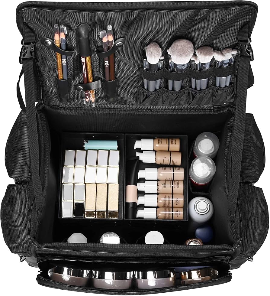 Amazon | BYOOTIQUE メイクキャリーケース 大容量 多機能 メイク