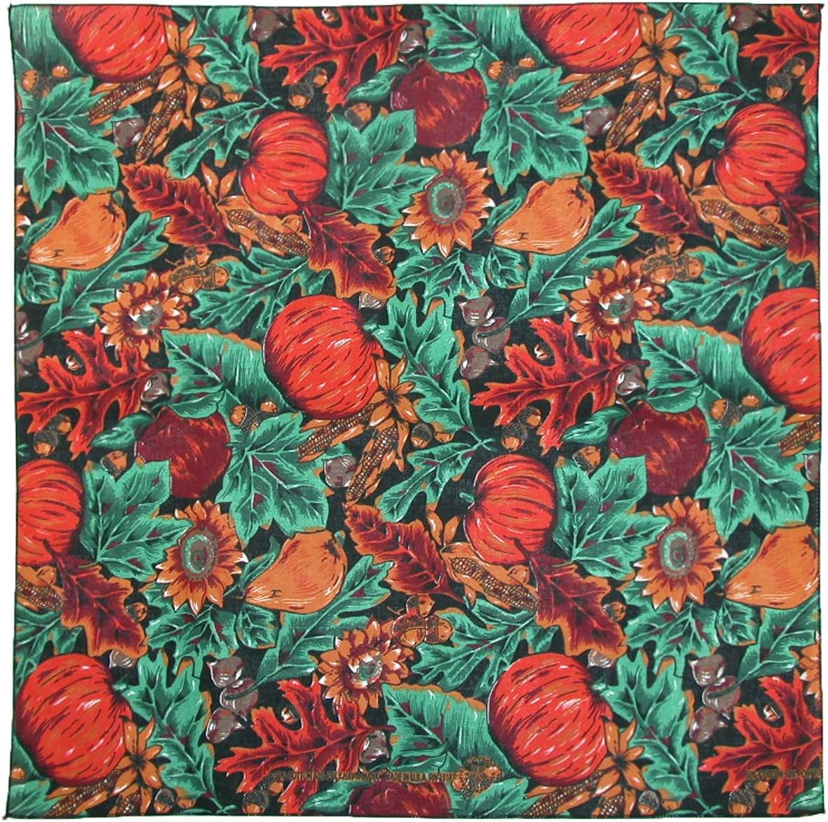 CTM Acorns and Pumpkins Fall Holiday Bandana