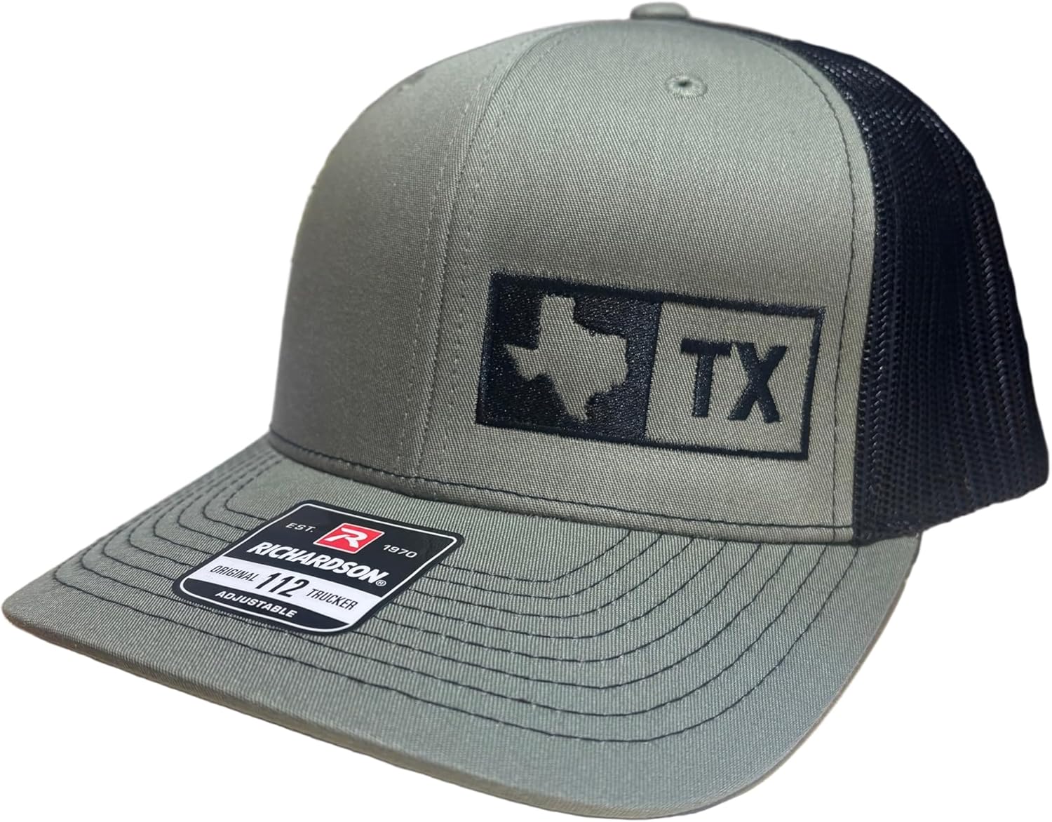 Trucker Hat - Texas (Loden Green/Black) Richardson 112, Snapback