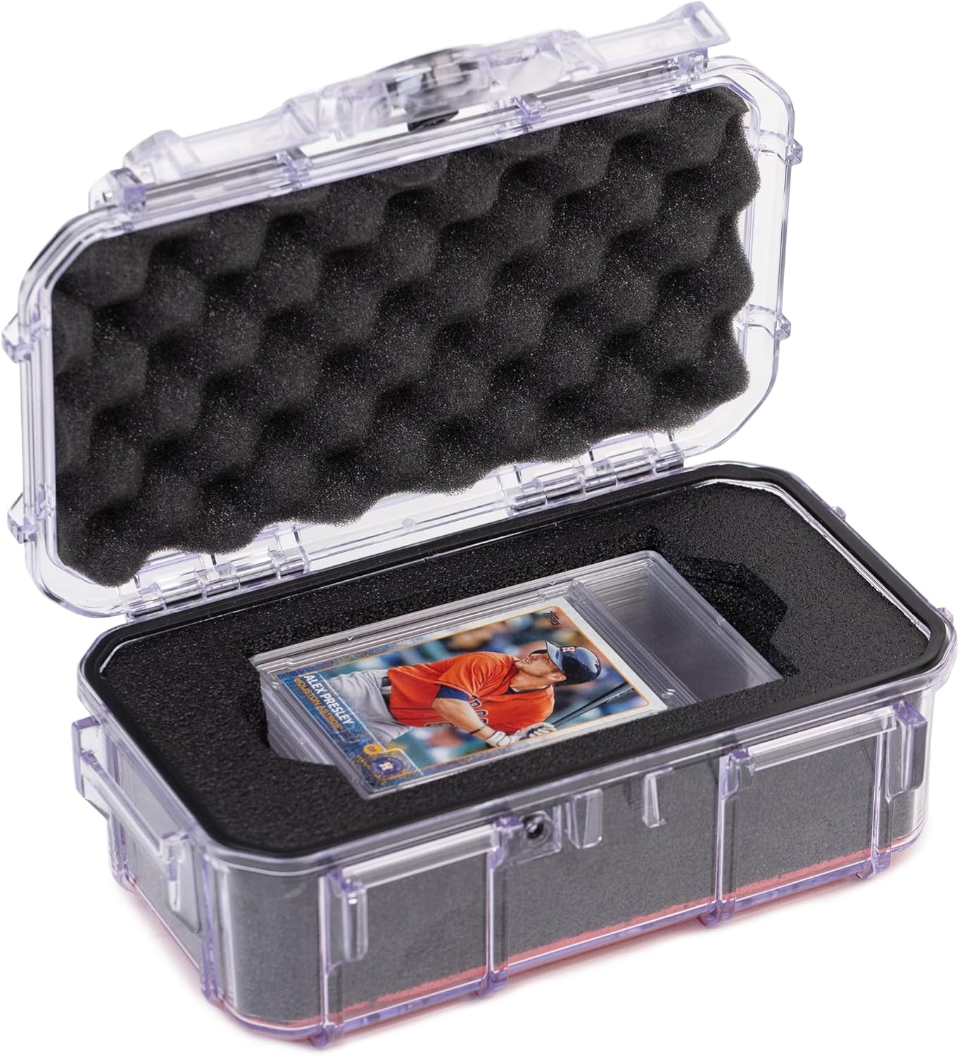 Evergreen Collector Cases - Trading Card Storage - 8 Graded or Magnetic Slab Compatible with PSA BGS SGC Baseball Basketball YuGiOh (Clear)