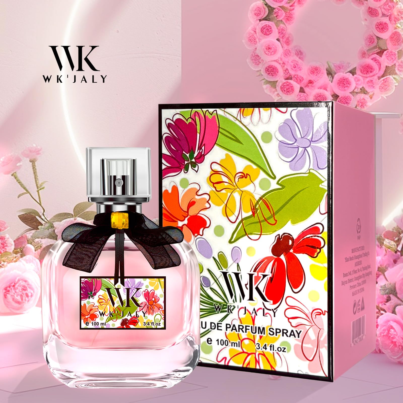 Amazon.com : AILKE BOOST LUSTER WK JALY Floral Drunk Eau De Parfum
