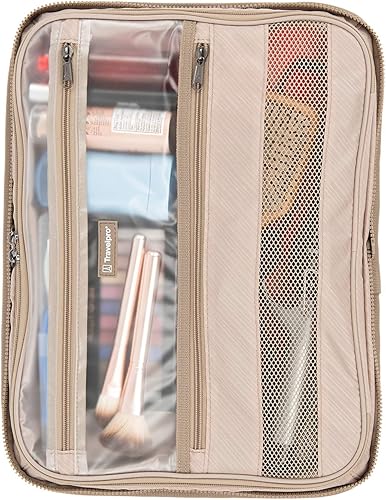 Miniatura 3 de Travelpro Crew Versapack - Organizador todo en uno, tamaño global, Caqui, Crew Versapack - Organizador todo en uno