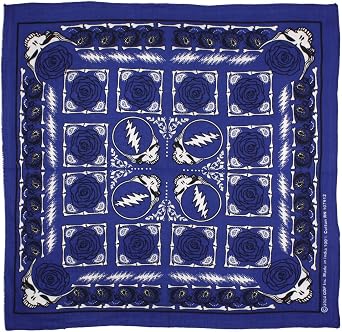 Sunshine Joy Grateful Dead Skull & Roses Bandana