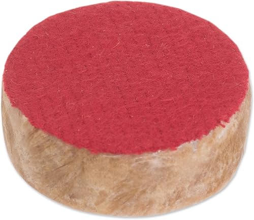 Miniatura 4 de NOVICA Escultura geométrica redonda redonda de piedra preciosa natural de calcita y jaspe marrón claro, paz interior