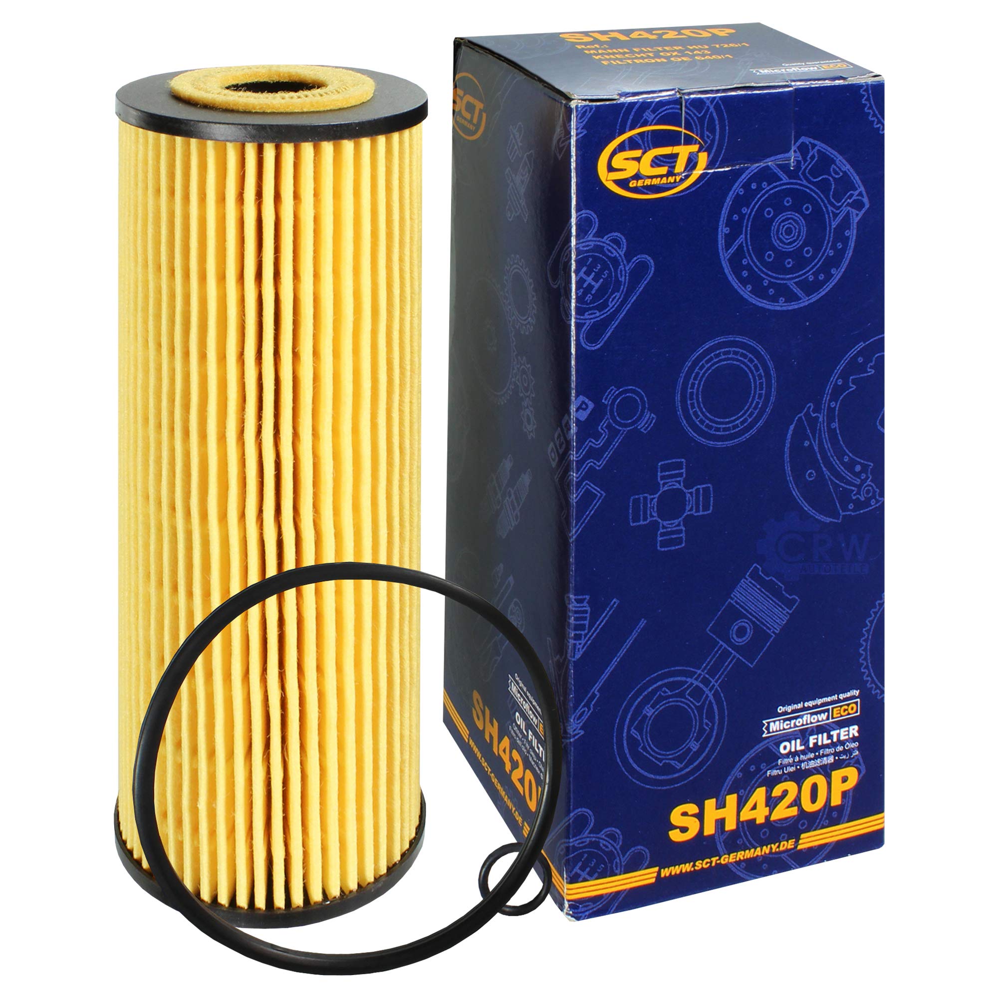 Paquete de inspección Kit de mantenimiento con 5 L 0W-30 aceite de motor LongLife 3 FE, filtro de aceite, filtro de aire, filtro de combustible, tapón de drenaje de aceite