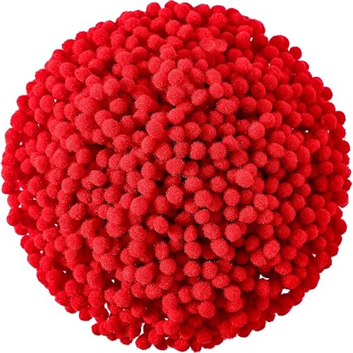 Miniatura 2 de Shappy - 2000 pompones de 0.236in para manualidades, suministros para el trabajo y manualidades