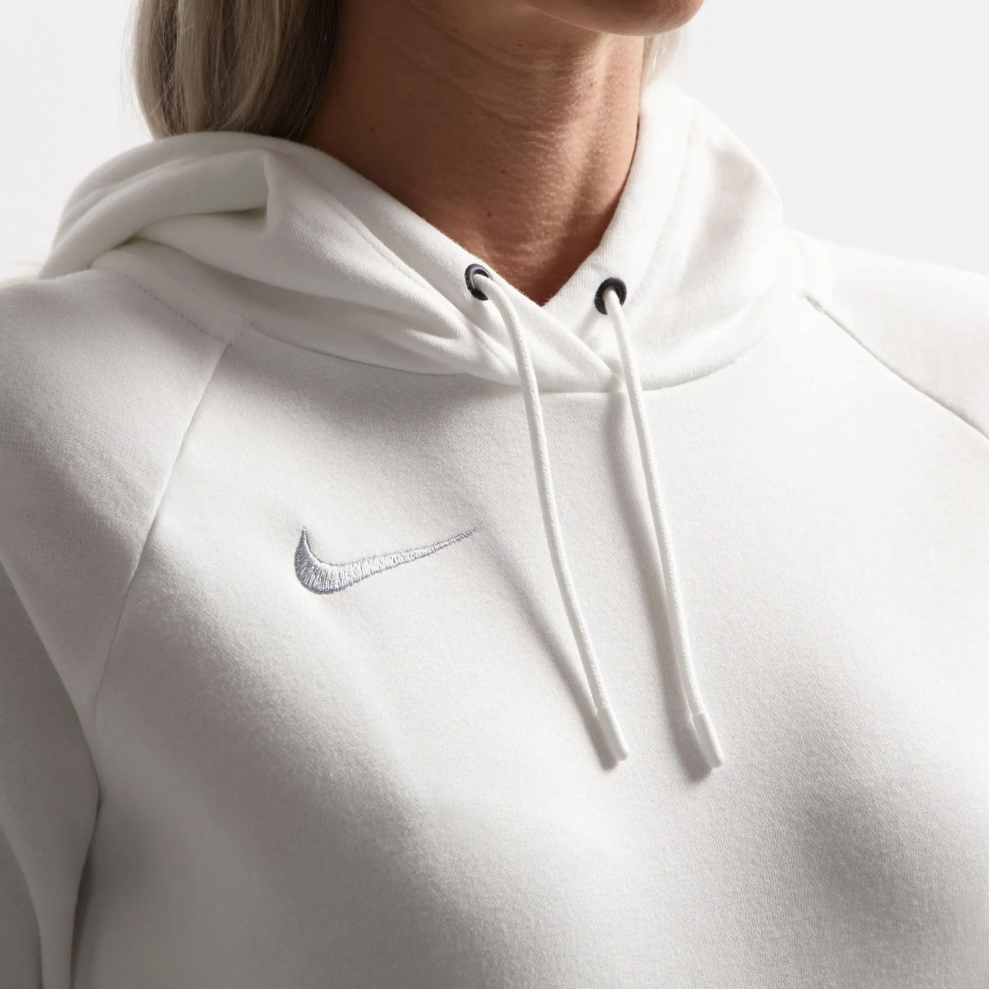 Nike Kobiety Team Club 20 Bluza Z Kapturem Damska CW6957 Bluza z Kapturem, Biały, XL