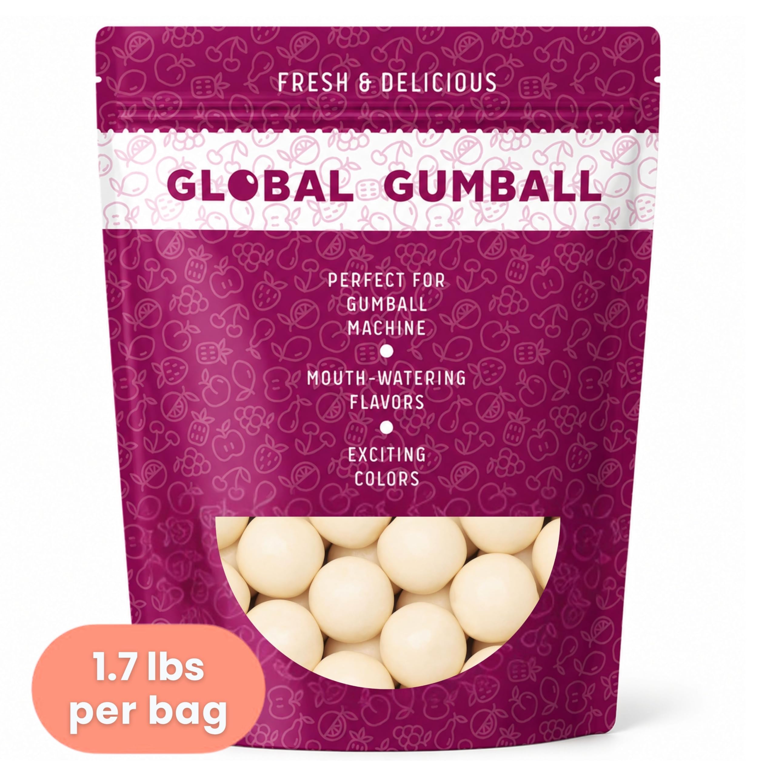 Amazon.com : Gumballs for Gumball Machine Refills - 1 Inch Large