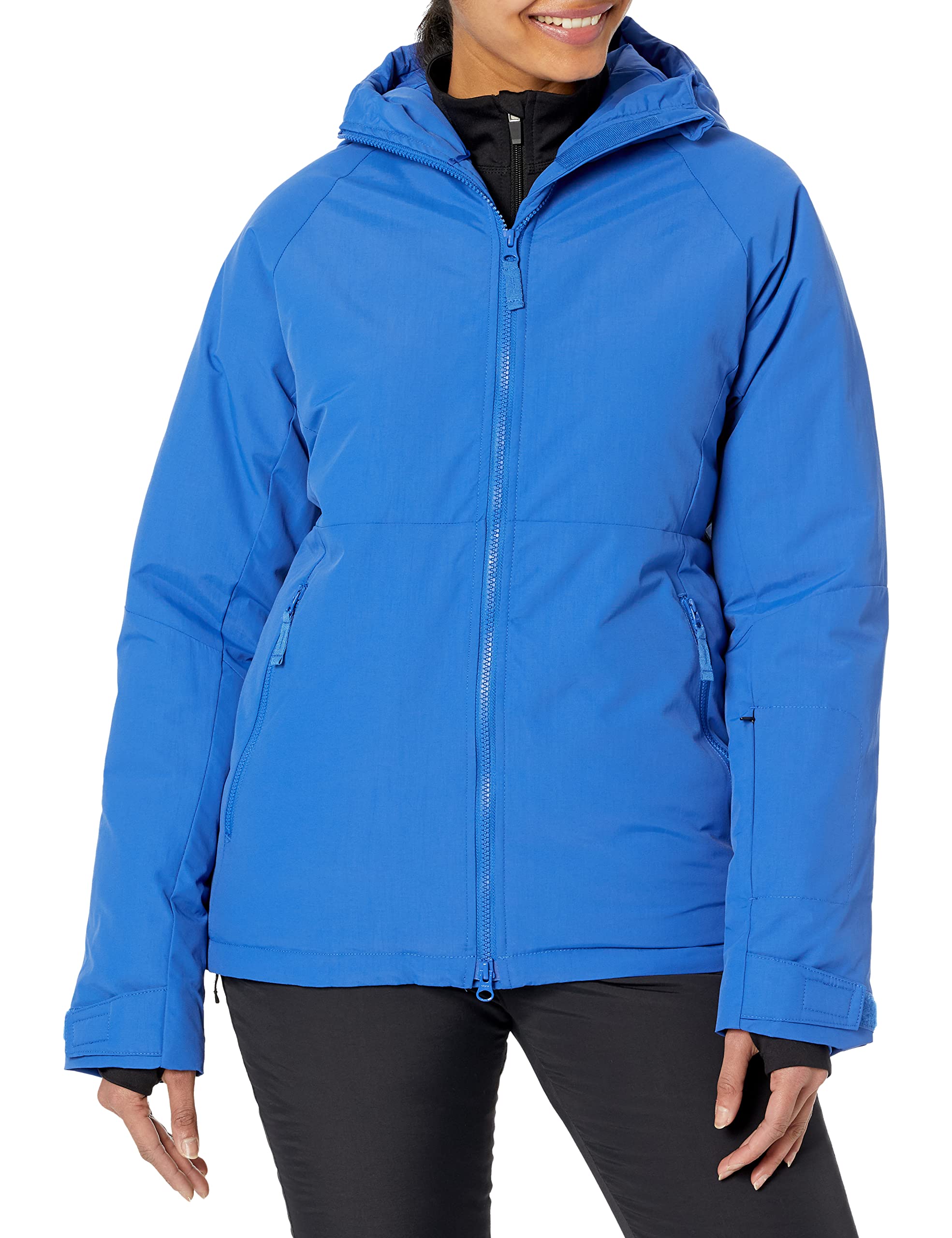 Amazon Essentials Women's Water-Resistant Long-Sleeve Insulated Snow Jacket with Hood