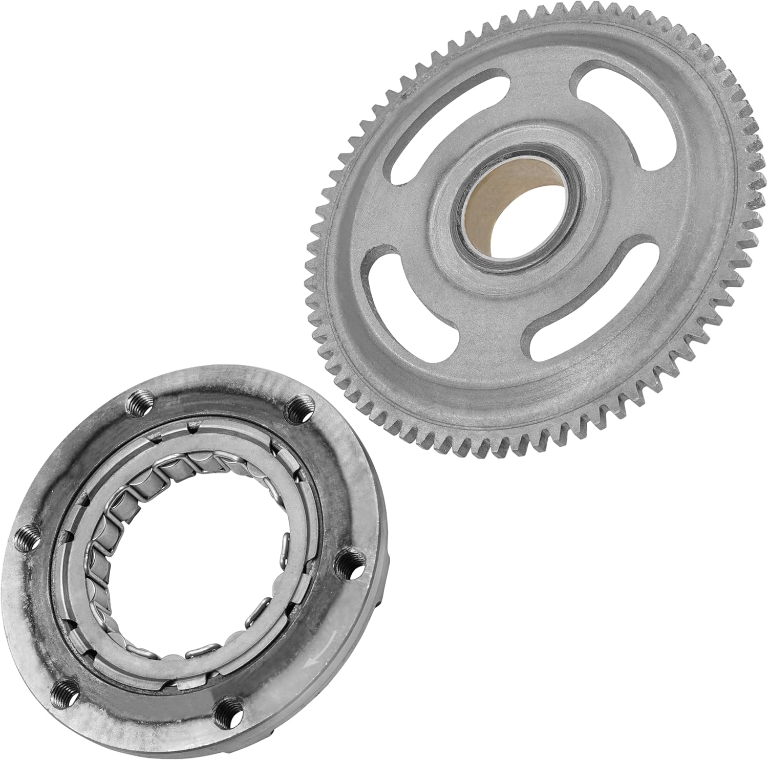 Caltric Starter Clutch And Idler Gear Compatible with Kawasaki Teryx 750 Krf750 4X4 2008-2012