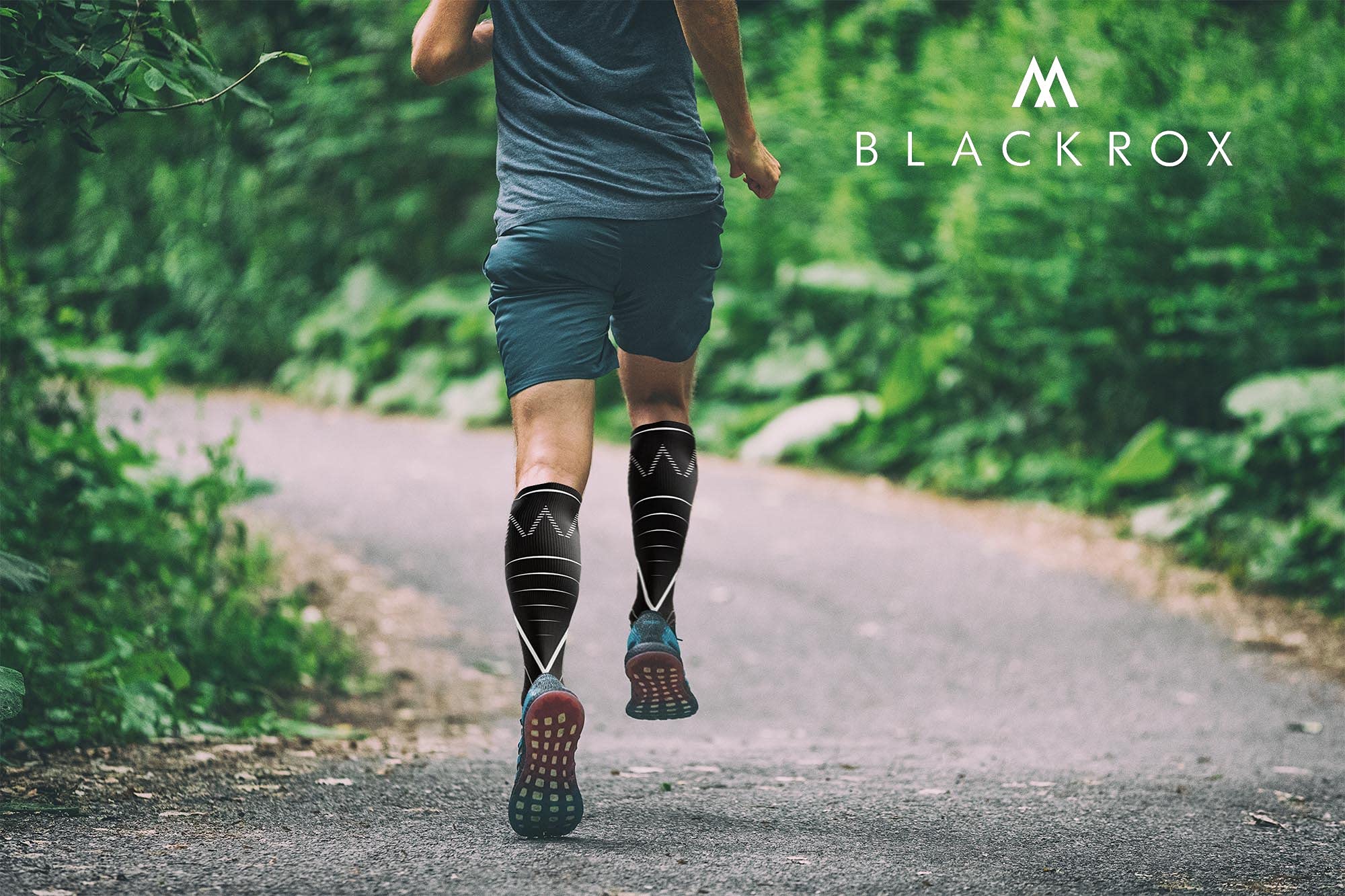 BLACKROX Calcetines de compresión deportivos, astropreforma, calcetines de compresión, calcetines de compresión deportivos, calcetines para correr, fútbol, mujeres, hombres