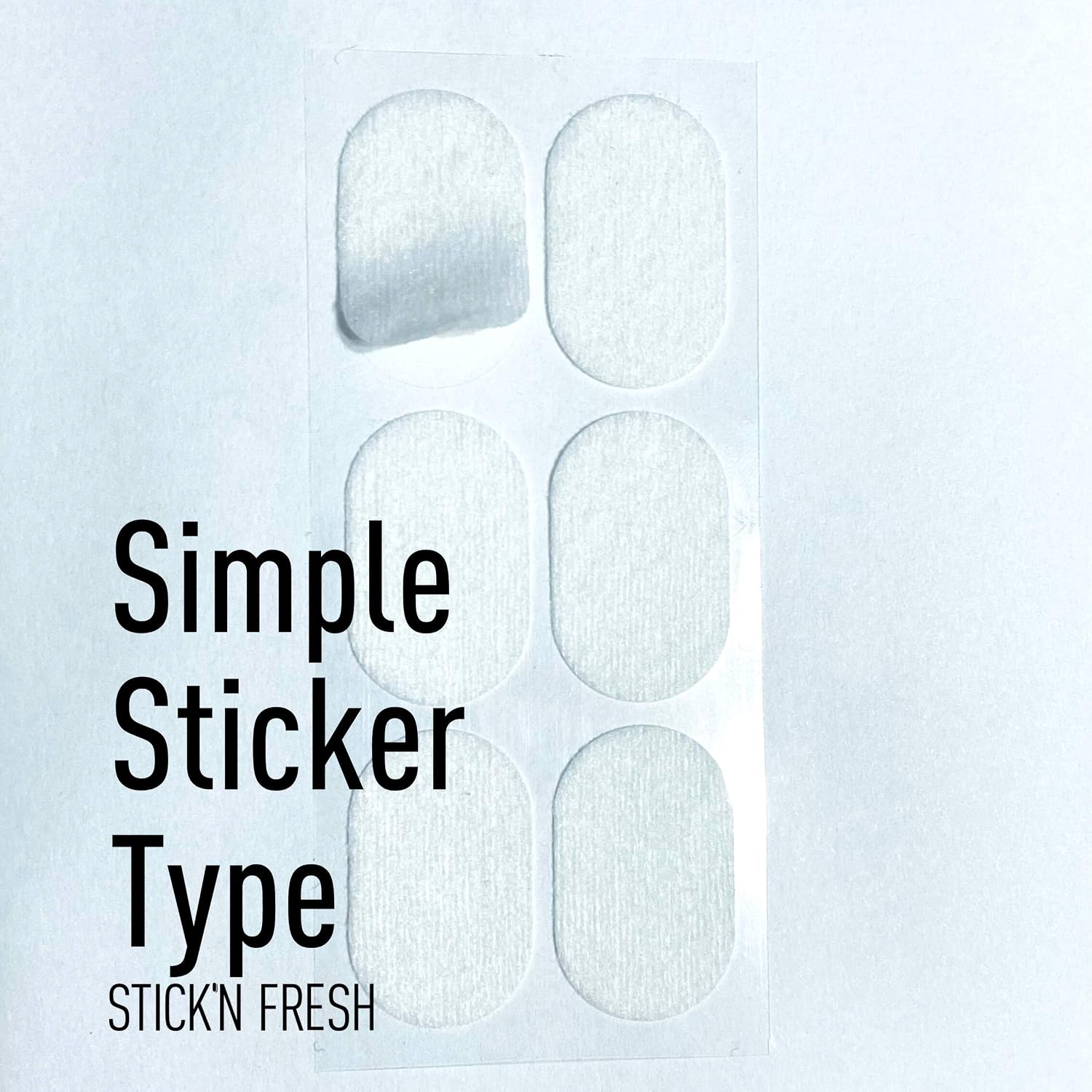 STICK'N FRESH Aroma Patch Stickers Peppermint - 4 Packs x 6 Patches - All Natural Essential Aroma Oil Scented Stickers for Face Mask, Pillow and Other Personal Spaces