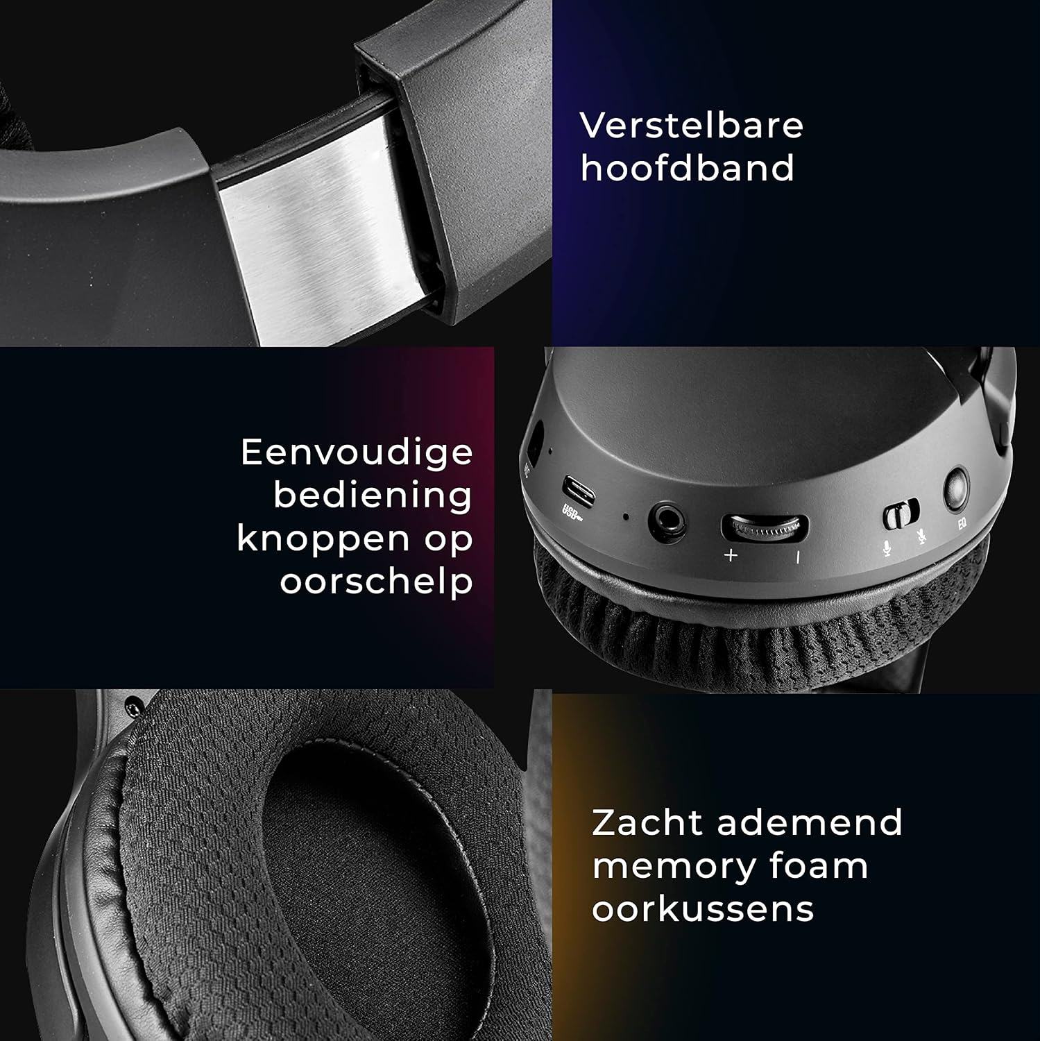 Phreeze PHR-GH-W Headset Adjustable Headband and Earcups