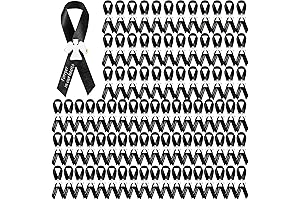 100 Pcs Angel Memorial Ribbon for Funeral Service
