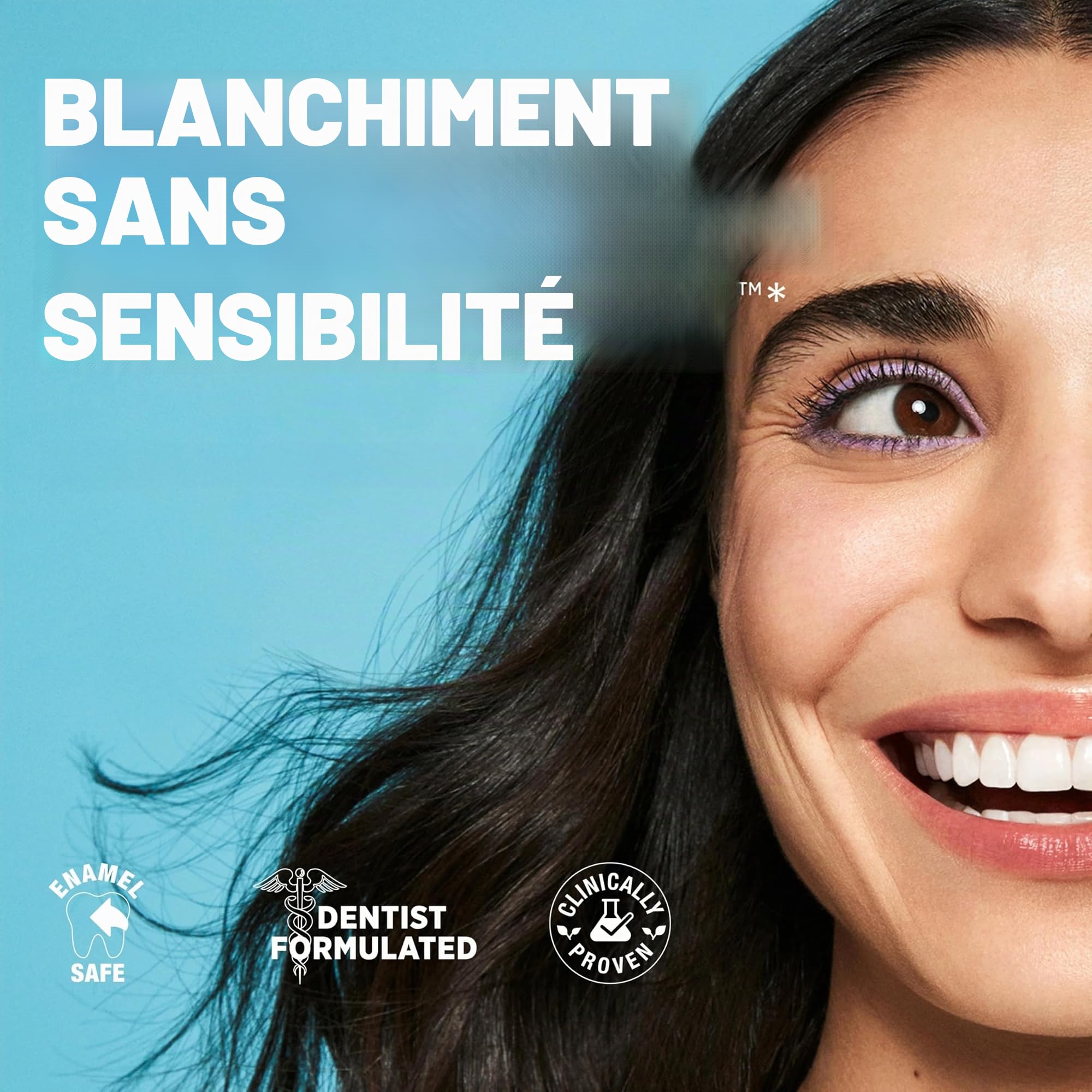 Oral Essentials Bandes De Blanchiment Des Dents Lumineuses - 21 Traitements Formulés Par Le Dentiste Et Certifiés Non Toxiques - Sans Sensibilité - Sans Arômes, Colorants Et Sans Sls Artificiels