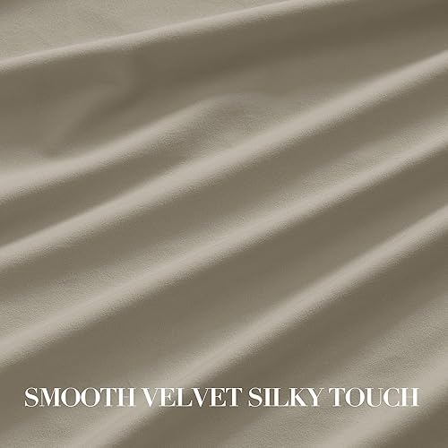 Miniatura 5 de NICETOWN Cortinas de terciopelo para oscurecer la habitación, cortinas de terciopelo para dormitorio, 96 pulgadas de largo, cortinas opacas con