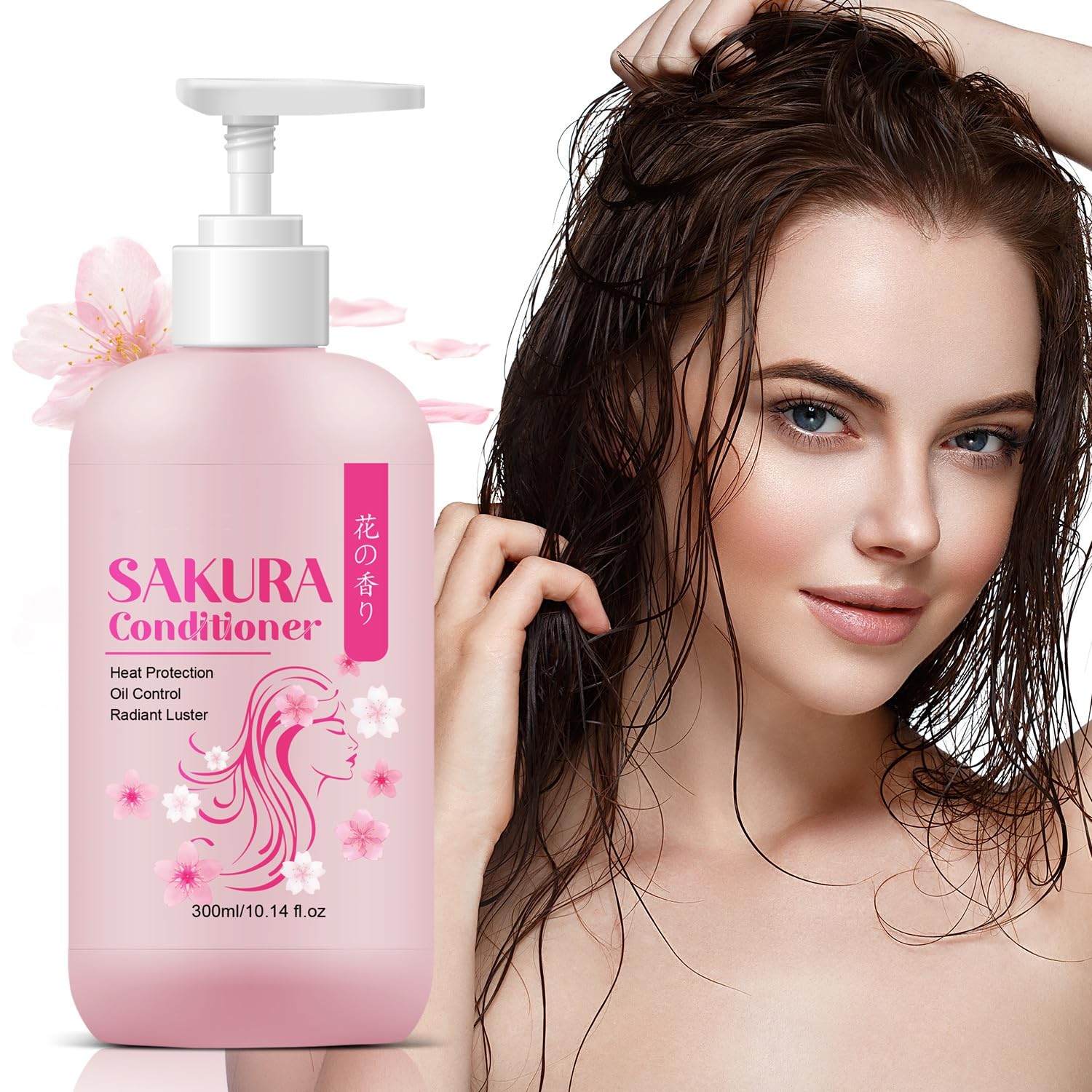 Amazon.com : Sakura Shampoo + Conditioner Set, Japanese Shampoo