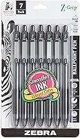 Vista 8 de Zebra Pen Z-Grip - Bolígrafo retráctil de punta media, 3/64 pulgadas, tinta negra, 36