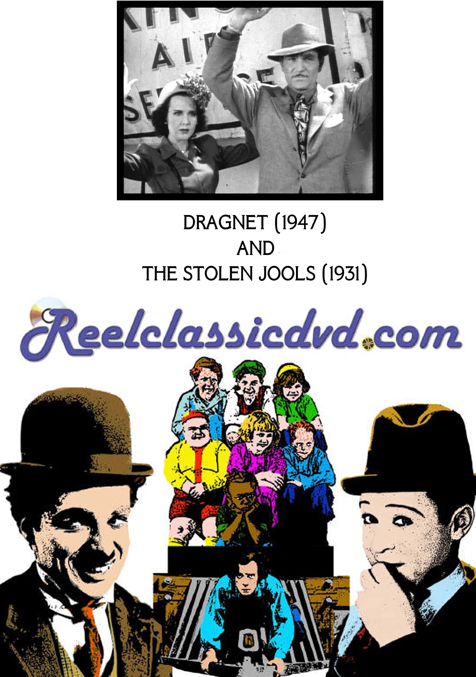 DVD Dragnet coleccionistas con cortometraje The Stolen Jools americano