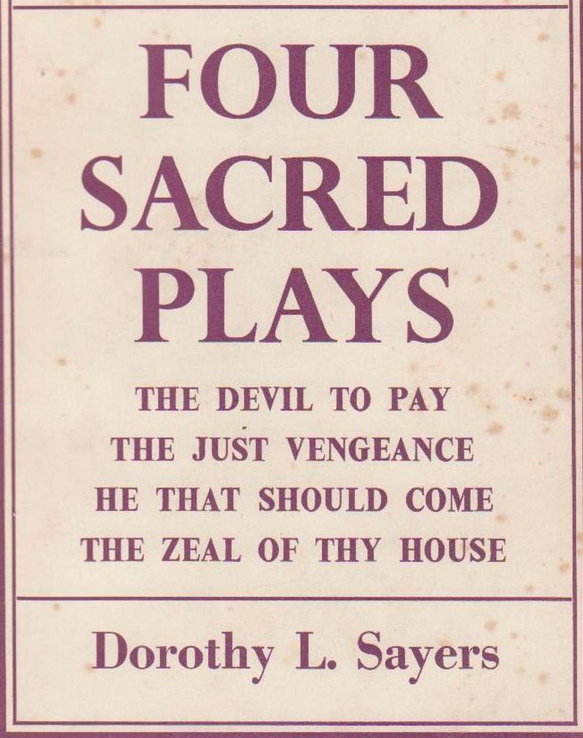 Four Sacred Plays
