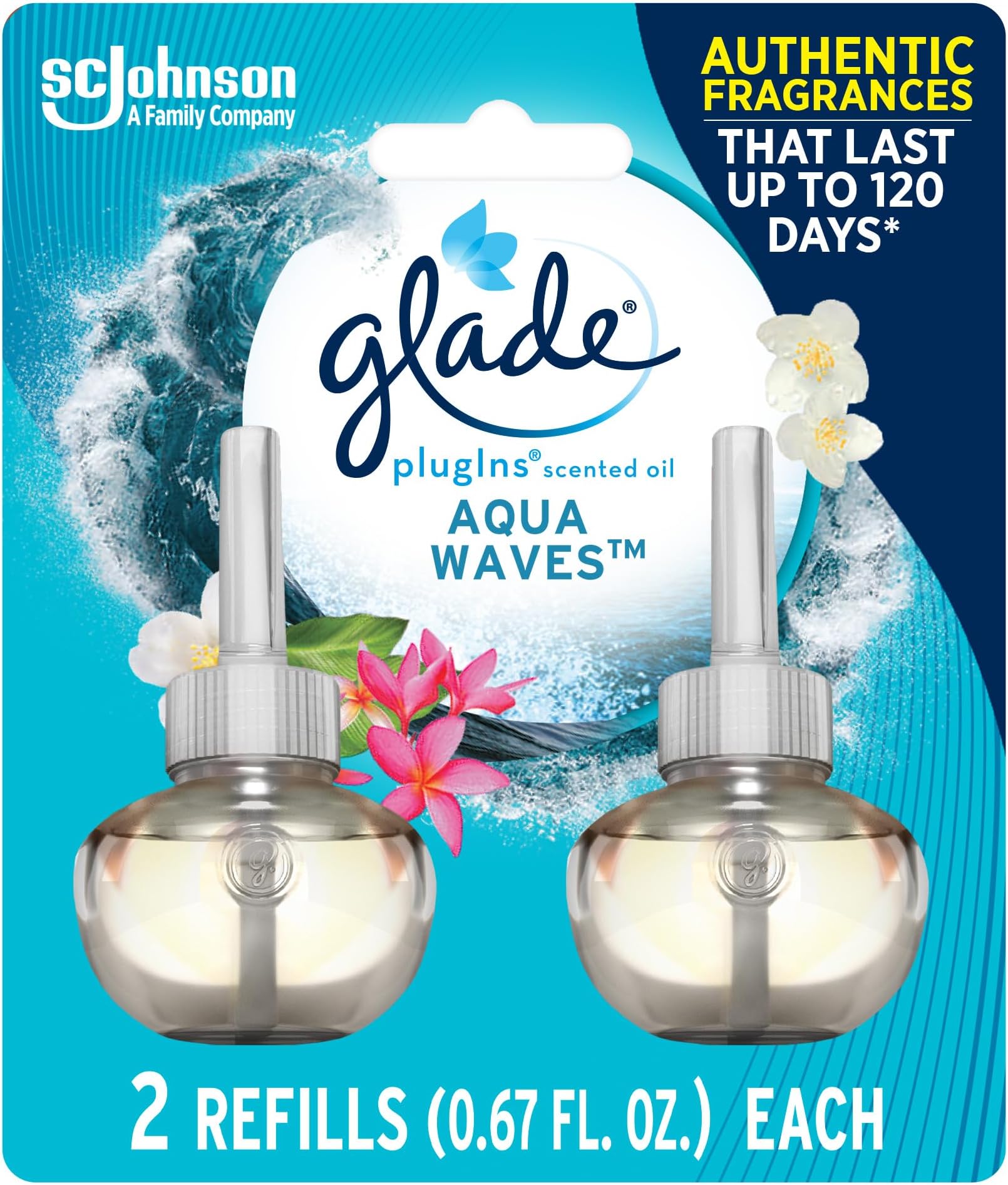 Glade PlugIns Refills Air Freshener, Scented and Essential