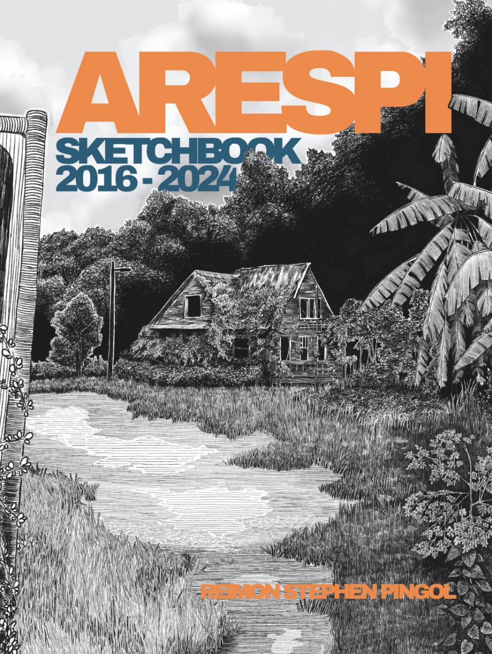 Arespi Sketchbook 2016 - 2024 partagez l'intimité graphique d'un artiste