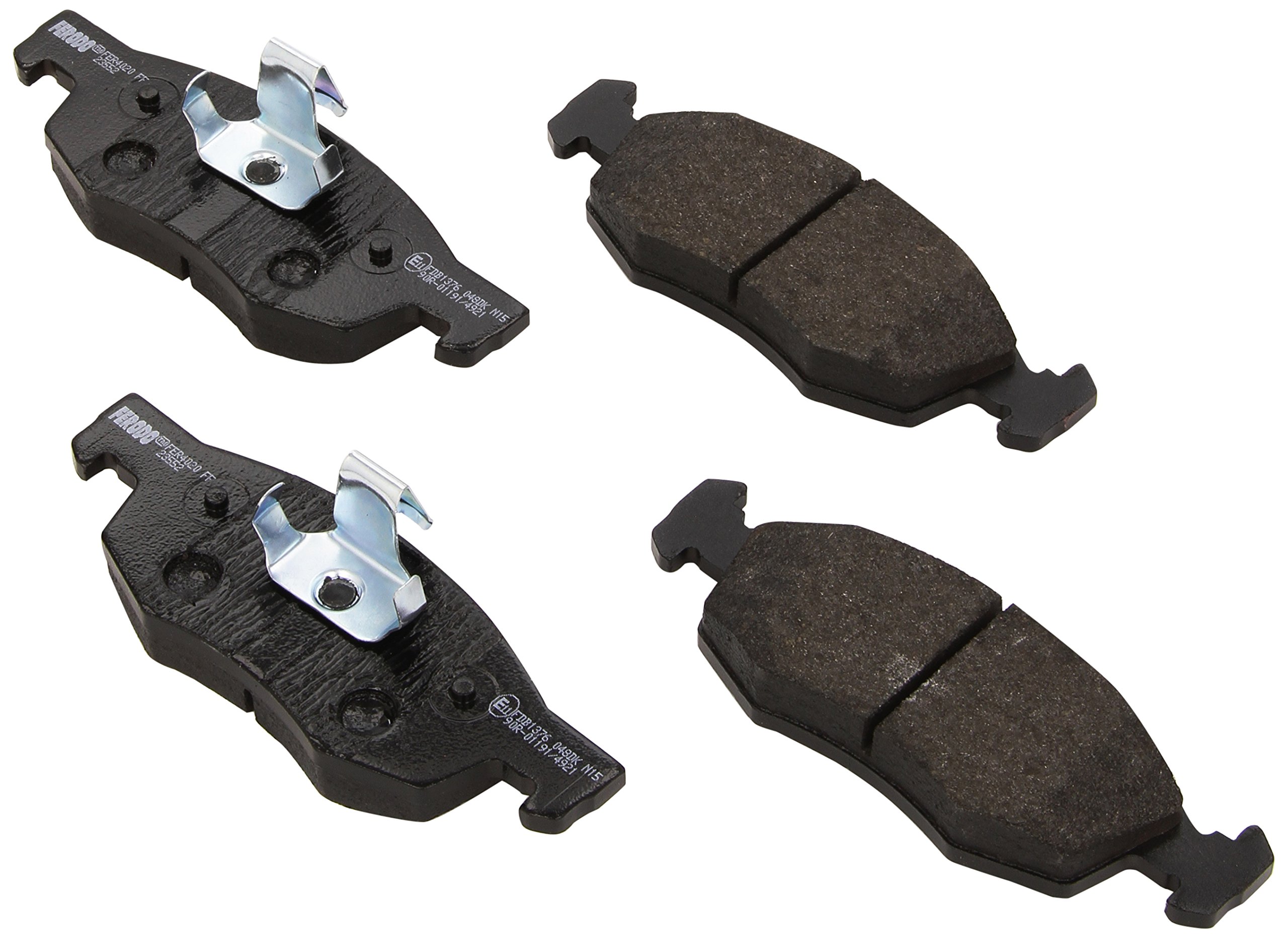 Kit Pastiglie Freno Anteriori FERODO FDB5069 – Senza Spia Usura, Per SEAT Leon, VW Polo, Audi A1, T-Cross E Altri, Codice OE 2Q0698151AA