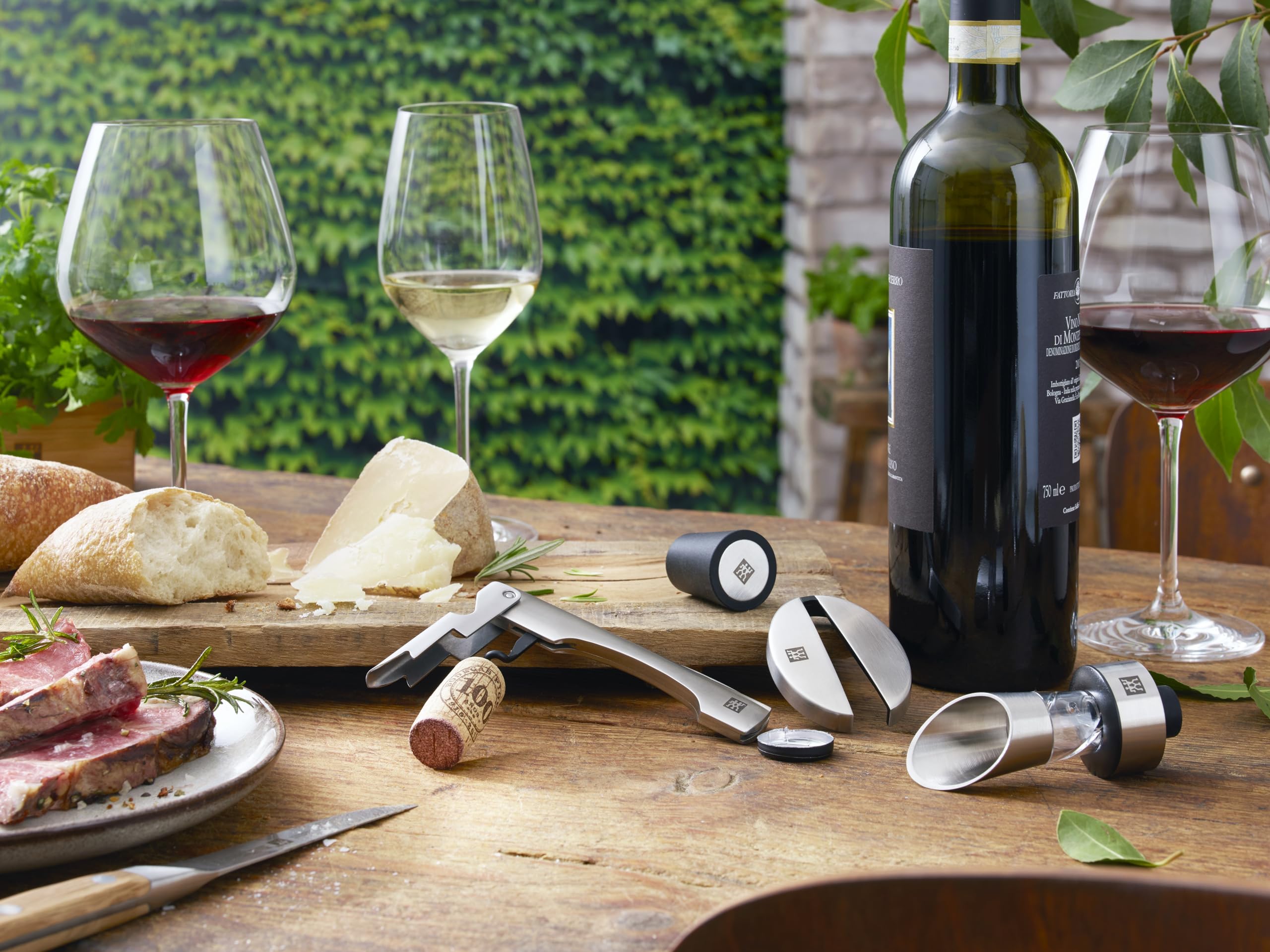 Zwilling 39583000 korek do szampana, niklowany