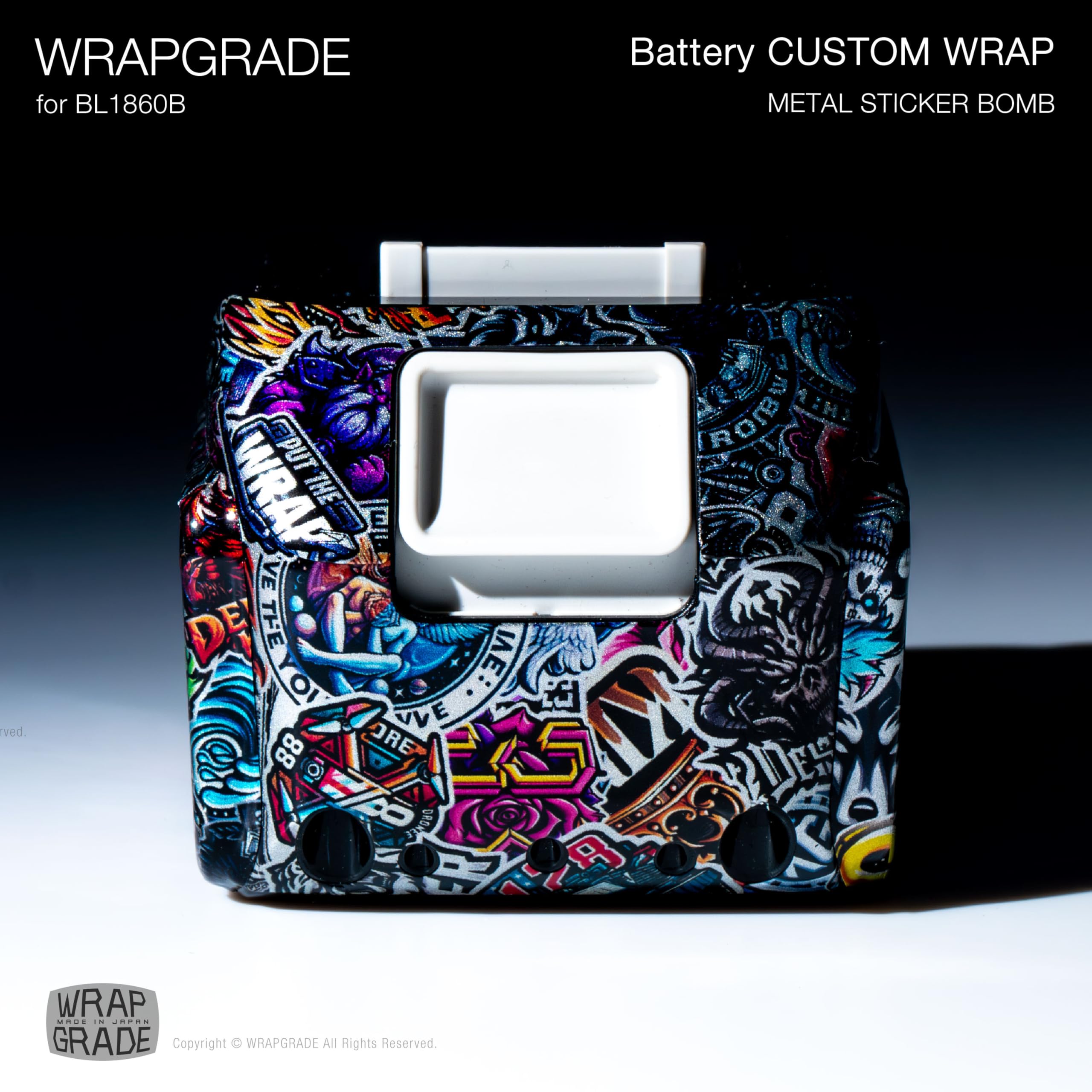 Amazon | WRAPGRADE（ラップグレード）マキタ 18v バッテリー用