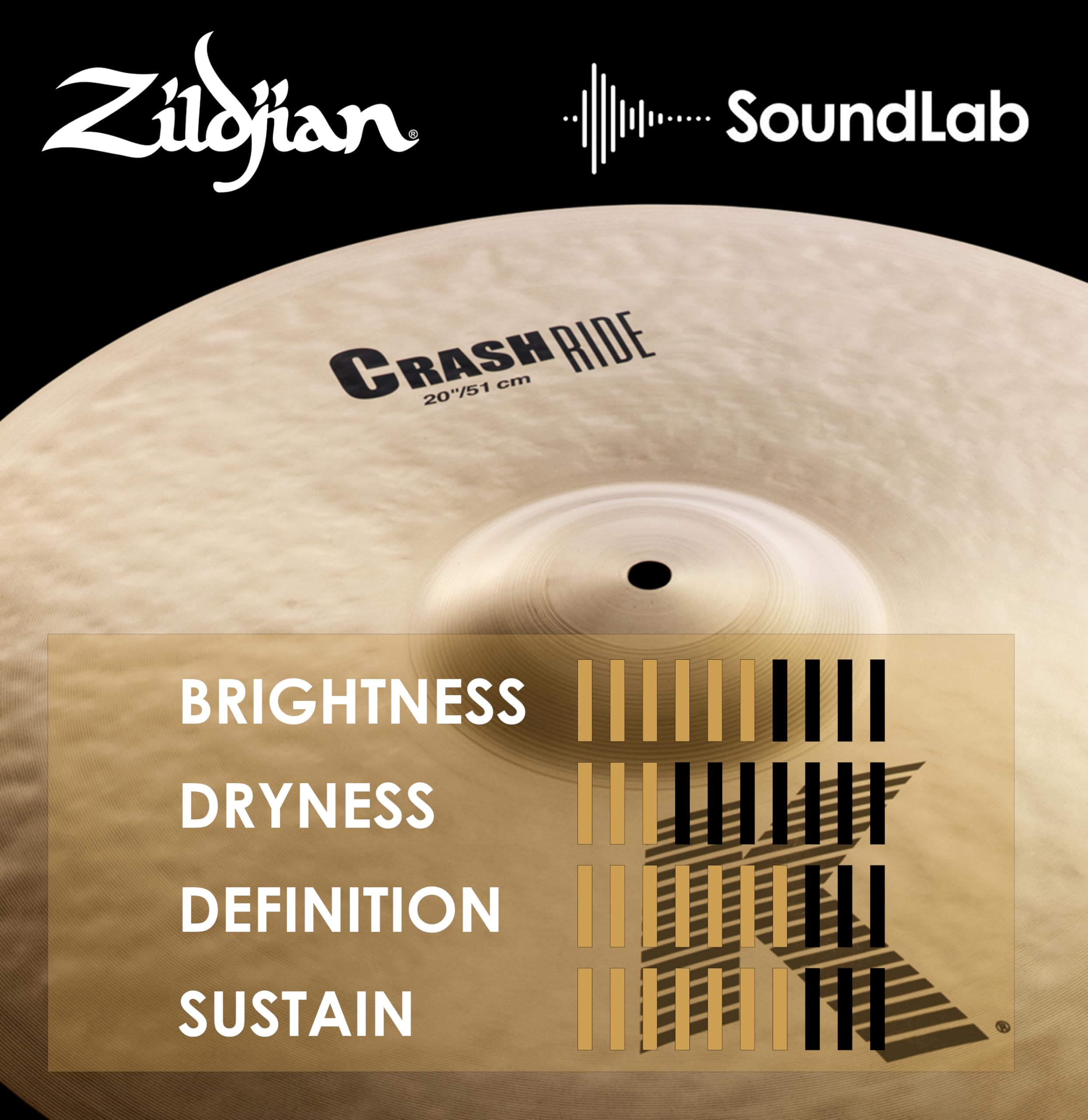 Amazon.com: Zildjian 20 inch K Zildjian Crash Ride Cymbal