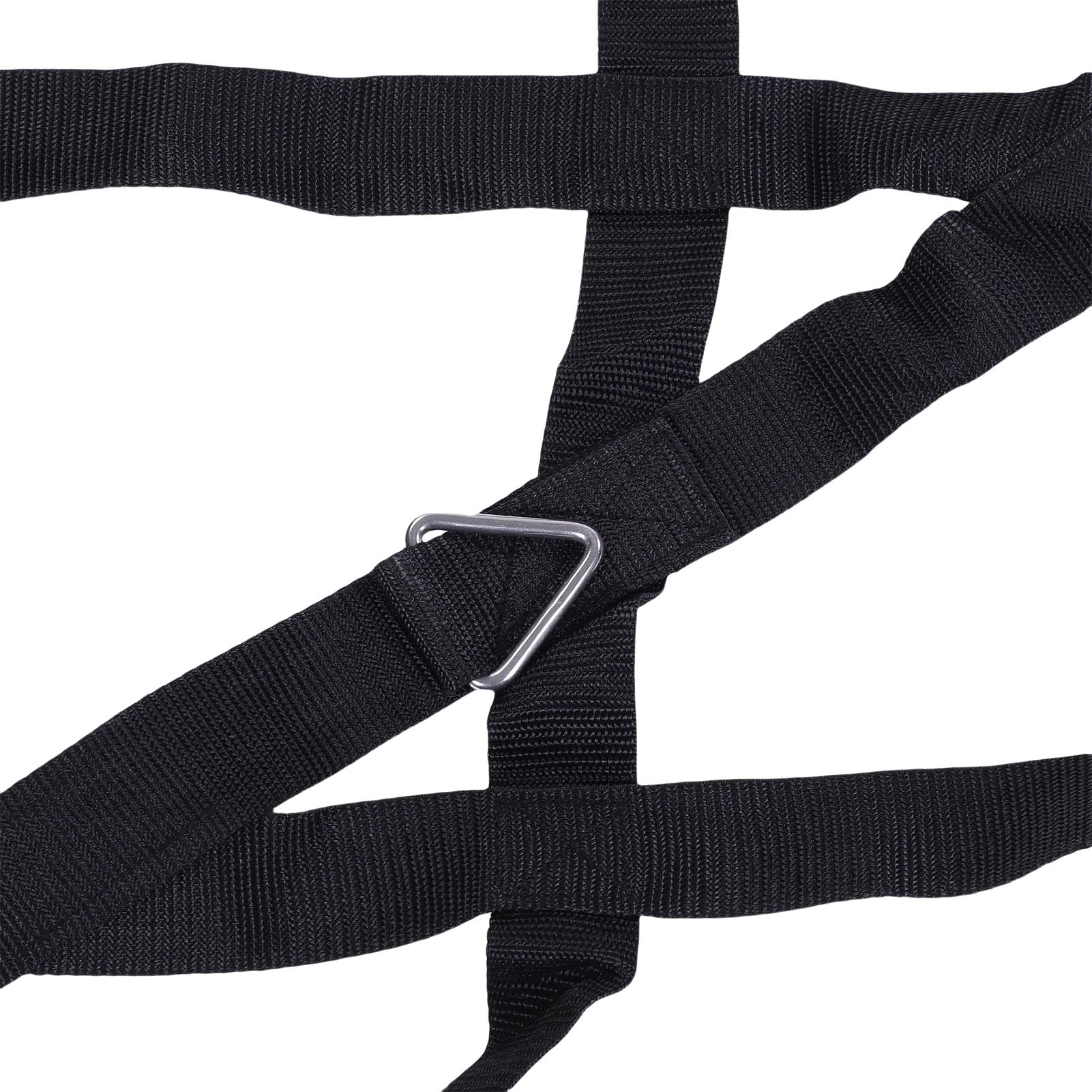 AUNMAS LKW-Ladeflächen-Gepäcknetz, Polyester, Verstellbares Bungee-Gepäcknetz, 1100 Pfund Tragfähigkeit mit 4 Haken, Netz-Organizer für Pickup-Anhänger, SUV, UTV, Dachträger-Aufbewahrung (66" x 50")