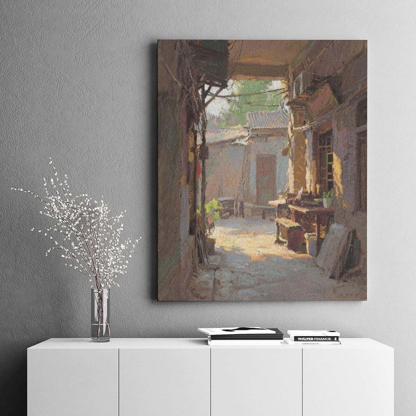 KOAYUBFC Malen nach Zahlen Kit für Erwachsene Anfänger Erwachsene Malen nach Zahlen Kits auf Leinwand DIY Acryl Ölfarben Malerei mit Pinseln für Geschenk Home Wall Decor
