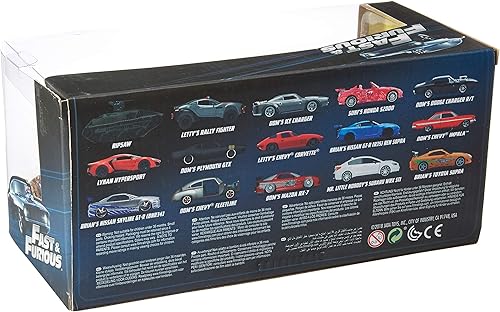 Miniatura 4 de Jada Toys Fast & Furious 1:24 Johnny's Honda S2000 - Auto fundido a presión, juguetes para niños y adultos, color negro