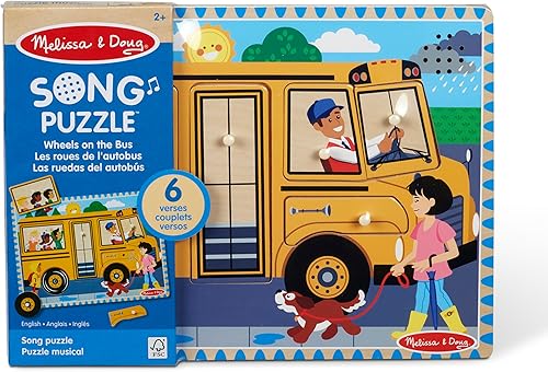 Miniatura 6 de Melissa & Doug rompecabezas con sonido, de 6 piezas