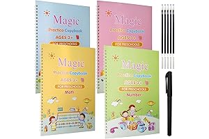 Magic Practice Copybook for Kids - Perfect for Little Hands, Start Writing Early
