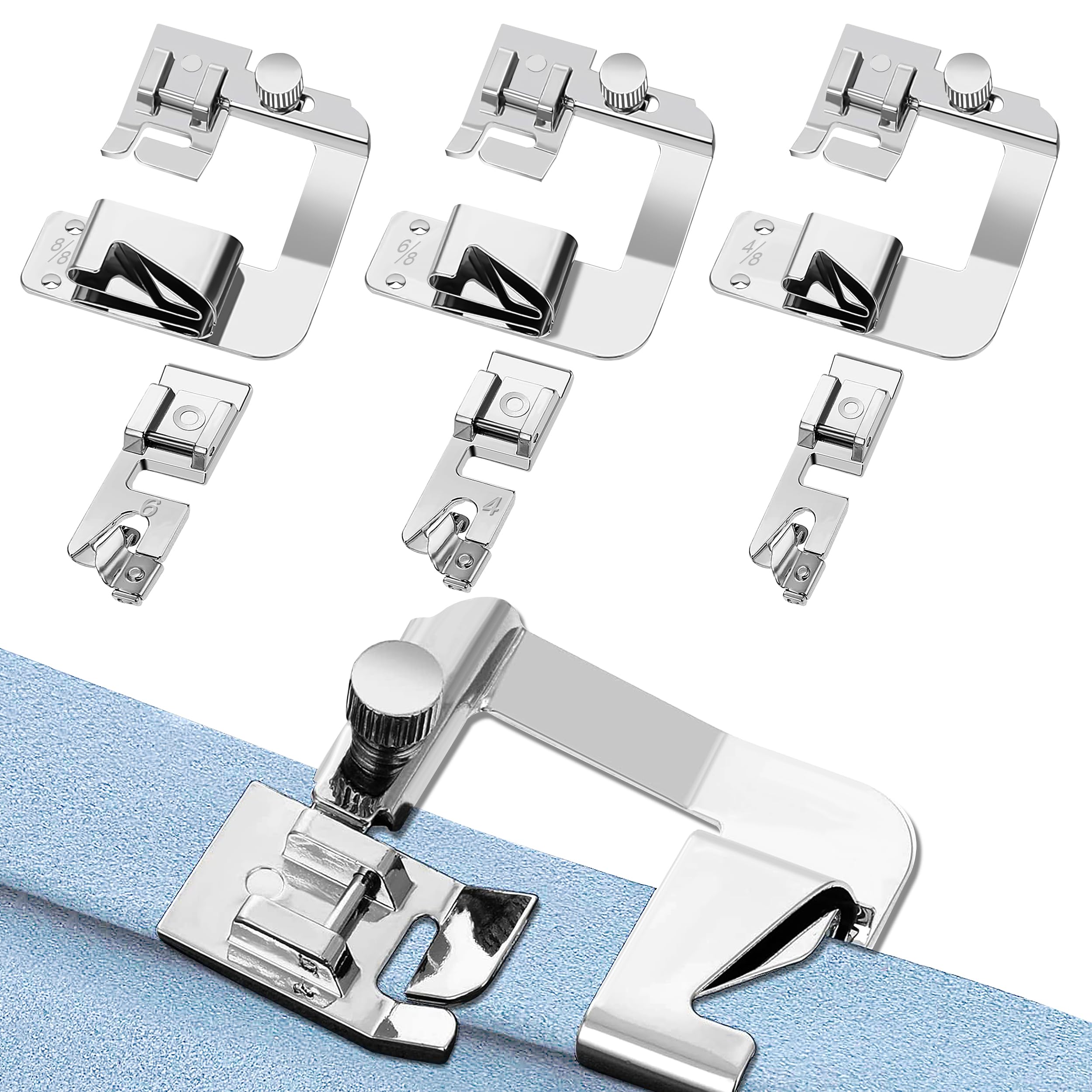 Professionele 32 stks Binnenlandse Naaimachine Naaivoet Voeten Kit Set Met Doos Voor Brother Singer Janome Wit Low Shank Naaimachines