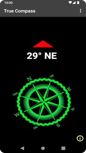 True Compass - Magnetic North