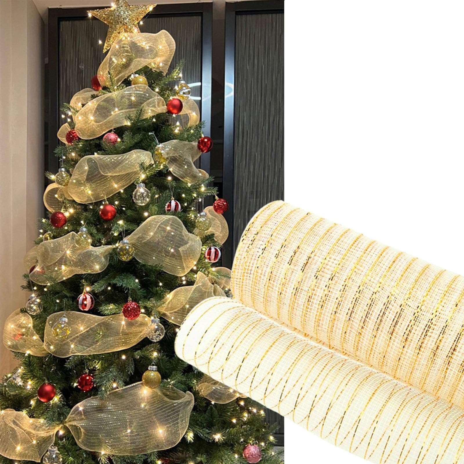 Amazon | クリスマスツリー 飾り リボン クリスマス リボン