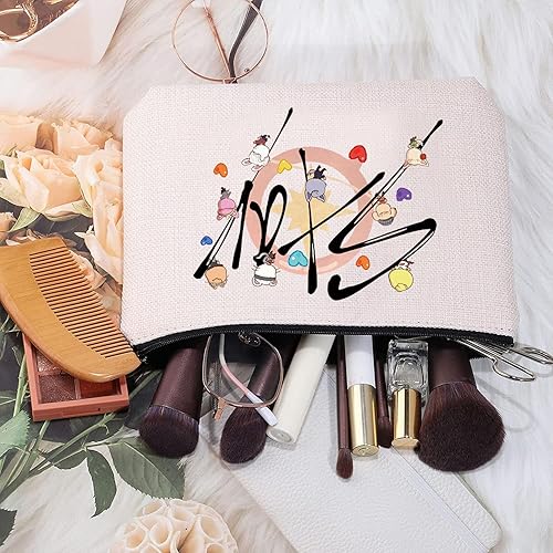 Miniatura 3 de MEIKIUP Stay Fandom Bolsa de maquillaje de grupo coreano Bolsa de maquillaje Bolsa de regalo de personaje Cosmético Bolsa de grupo coreano Fans