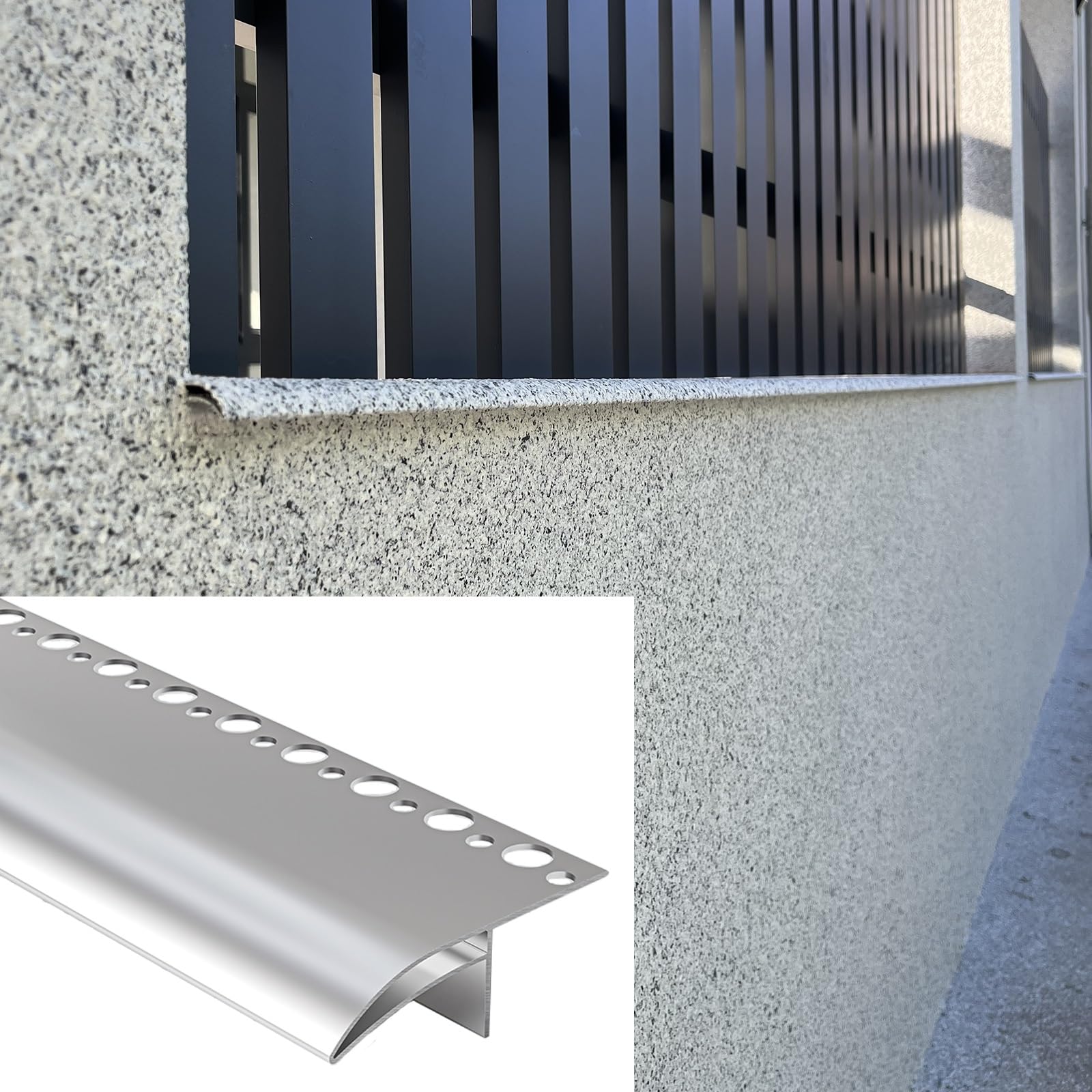 Genérico Deflectores de Lluvia de Goma para Ventanas, Protectores de Goteo de Goma Flexibles para Puertas Exteriores, bloqueadores de Agua para Ventanas, Deflector de Borde de Goteo de Aluminio para