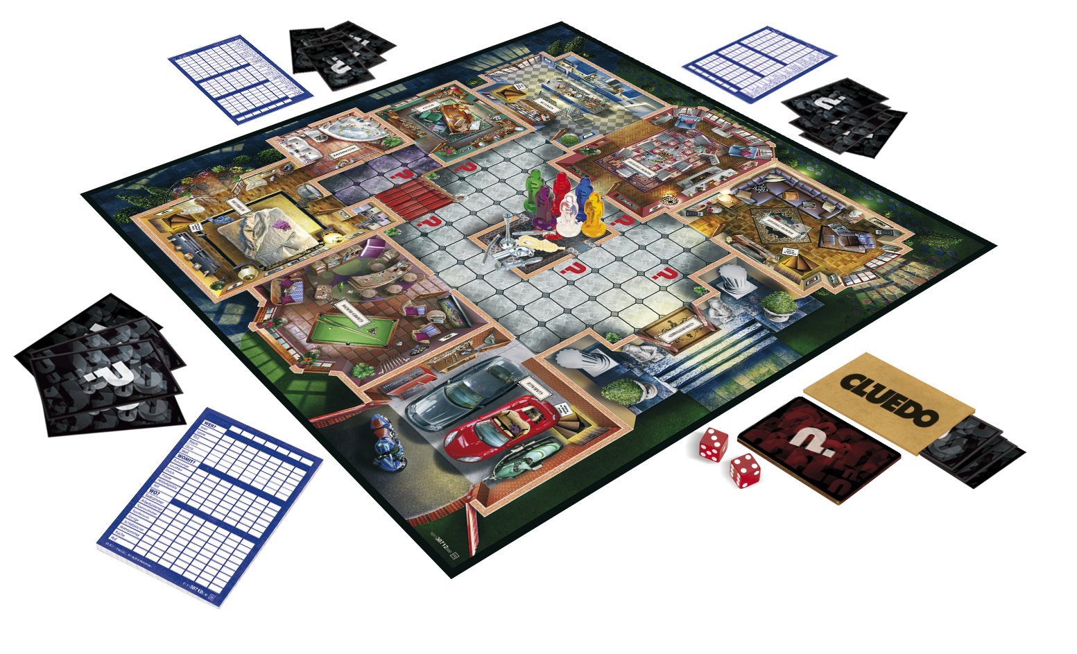 Hasbro Gaming - Jeu de société Cluedo Version Anglaise 1 Pack Voir Image