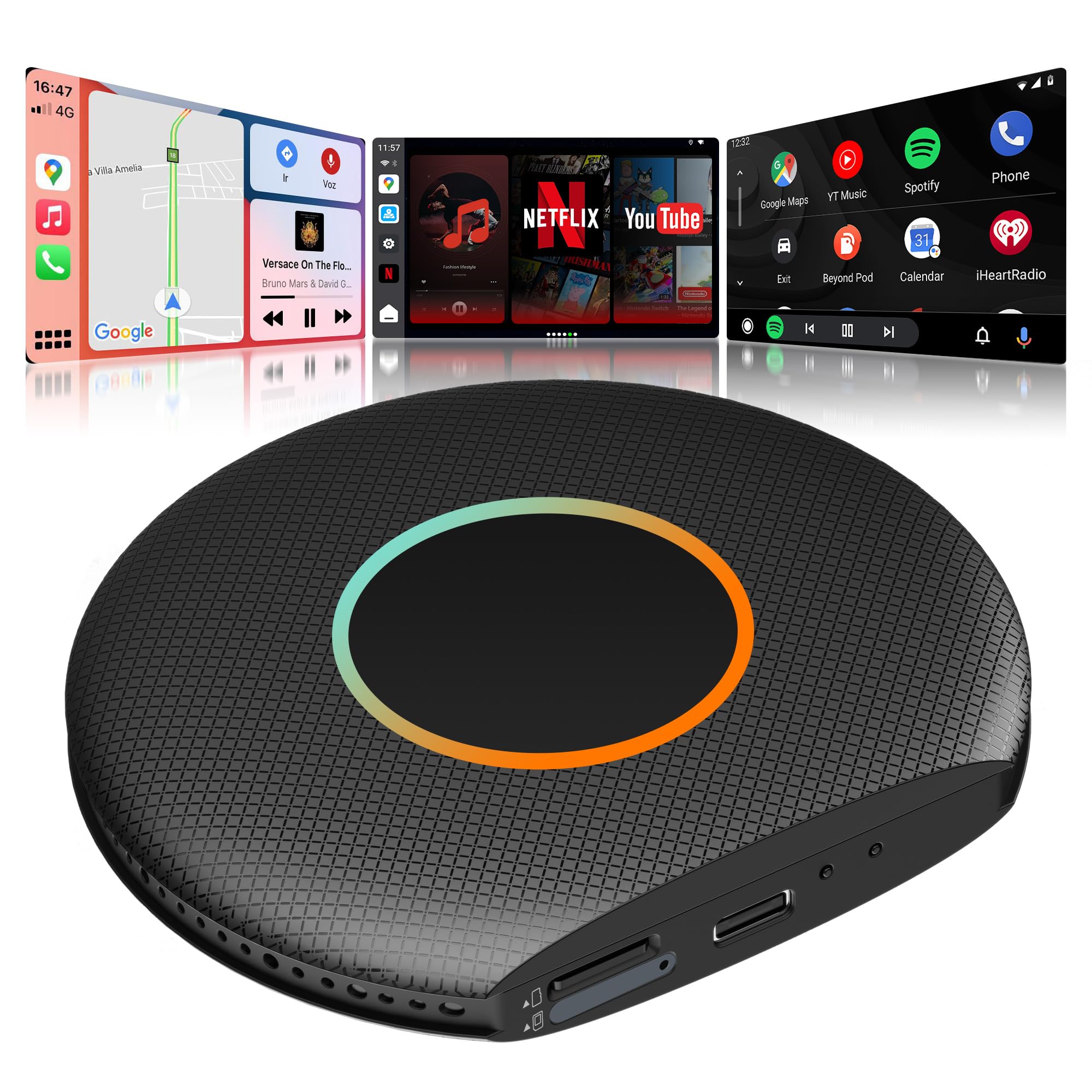 KULU BOXワイヤレス CarPlay AI Box Android Amazon.co.jp: KULU BOX