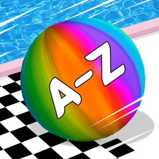 AZ Run 2048: ABC Alphabet Ball Rush Merge Master Runner Game
