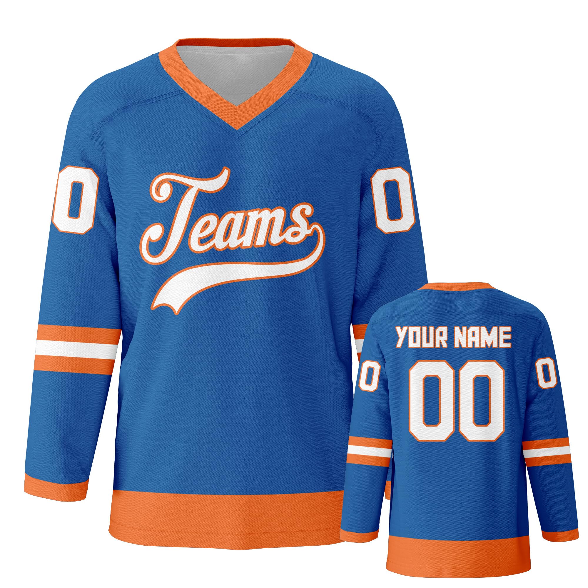 Customized Ice Hockey Jersey Personalized Team Solid Hockey Jersey Printed Stitched Hockey Jersey Men Women Youth Kids